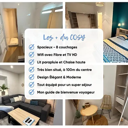 Le Cosy - Classe 3 Etoiles - Nay Centre - דירה *
